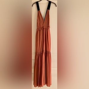 MAGALI PASCAL Maxi Sienna Dress | Size S | Brand New With Tags